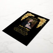 ゴールデンエンジェルウィングインメモリサンキューカード 箔シーズンカード (回転した状態)