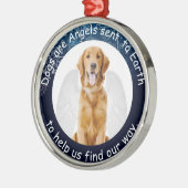 ゴールデンエンジェルオーナメント メタルオーナメント (左)