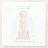 ゴールデンエンジェルガラスコースター ガラスコースター (裏面)