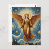 ゴールデンエンジェル ポストカード (正面/裏面)