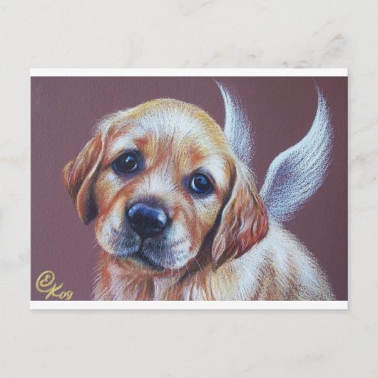 ゴールデンエンジェル ポストカード (正面)