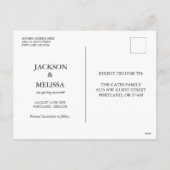 ゴールデンエンバー秋のウッドランド散歩 シーズンポストカード (裏面)