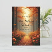 ゴールデンエンバー秋のウッドランド散歩 招待状 (スタンド正面)