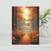 ゴールデンエンバー秋のウッドランド散歩 招待状 (スタンド正面)