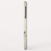 ゴールデンオウルクリーム色の蘭 Case-Mate iPhoneケース (裏面/左)