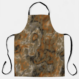 ゴールデンオリーブマーブル エプロン