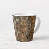 ゴールデンオリーブマーブル カフェラテマグ (右アングル)