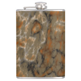 ゴールデンオリーブマーブル フラスク