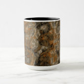 ゴールデンオリーブマーブル マグカップ (中央)
