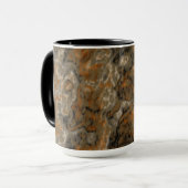 ゴールデンオリーブマーブル マグカップ (正面左)