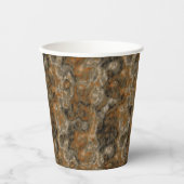 ゴールデンオリーブマーブル 紙コップ (正面)