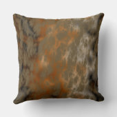 ゴールデンオリーブ抽象芸術 クッション (裏面)