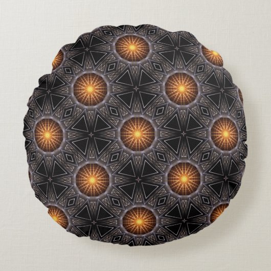 ゴールデンオルブタワー00120150507220114rd装飾用クッション ラウンドクッション (正面)