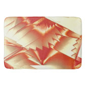 ゴールデンオレンジからベージュ、極端に粗いデジタル化 バスマット (正面)