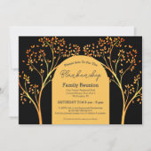 ゴールデンオレンジの木ファミリーリユニオン招待状 招待状 (正面)