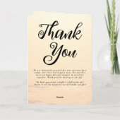 ゴールデンオレンジ色の夏結婚の波 プログラム (裏面)