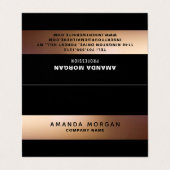 ゴールデンオンブレモダンルダブルロイヤリティ 名刺 (外部フラット)