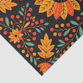 ゴールデンオークとベリー秋のジェーズサンクスギビング 薄葉紙 (詳細)