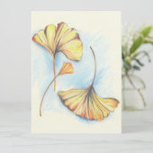 ゴールデンオータムイチョウ葉ゴ 招待状 (スタンド正面)