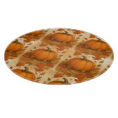 ゴールデンオータムカボチャと落下離れする カッティングボード (角)