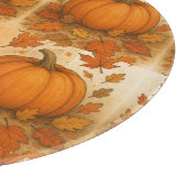 ゴールデンオータムカボチャと落下離れする カッティングボード (角)