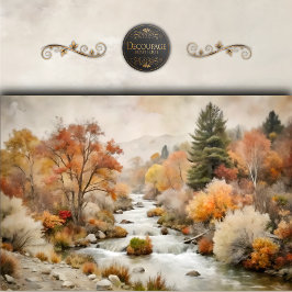 ゴールデンオータムリバーの切り離し 薄葉紙