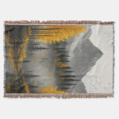 ゴールデンオータムリフレクション スローブランケット (正面)