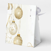 ゴールデンオーナメントクリスマスホリデーパエレガントーティ フェイバーボックス (裏面サイド)