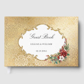 ゴールデンオープレンスクリスマス結婚フローラ ゲストブック (正面)