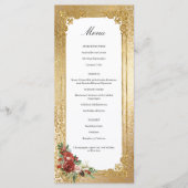 ゴールデンオープレンスクリスマス結婚フローラ メニュー (正面)