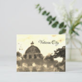 ゴールデンオールドバチカン絵画シティー ポストカード (スタンド正面)