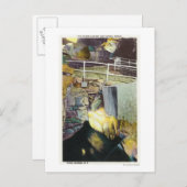 ゴールデンカスケードとナチュラルブリッジビュー ポストカード (正面/裏面)