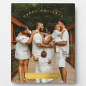 ゴールデンカスタムフォトファミリークリスマス フォトプラーク (正面)