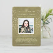 ゴールデンカスタムフローラ写真詩サンキューカード サンキューカード (スタンド正面)