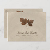 ゴールデンカッパー紅葉保存日 案内ポストカード (正面/裏面)