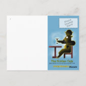 ゴールデンカフェ写真はがき(4x3) ポストカード (裏面)