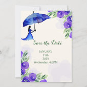 ゴールデンカラーシンプル結婚式招待状カード 招待状 (裏面)