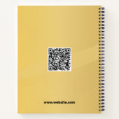 ゴールデンカラーデザイン ノートブック (裏面)