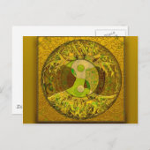 ゴールデンカラー陰陽 ポストカード (正面/裏面)