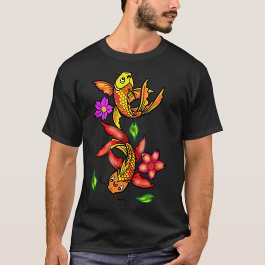 ゴールデンカープフィッシュ Tシャツ (正面)