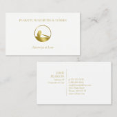 ゴールデンガベルアイコン弁護士 名刺 (正面/裏面)