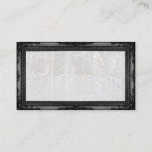 ゴールデンガベル法のロゴ |フレークラシックム |石 名刺 (裏面)