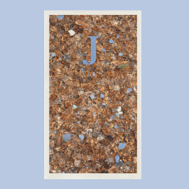 ゴールデンガラス青銅イニシャル