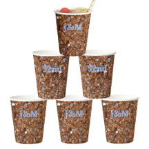 ゴールデンガラス青銅イニシャル