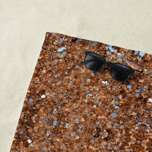 ゴールデンガラス青銅釉 ビーチタオル (インサイチュ)