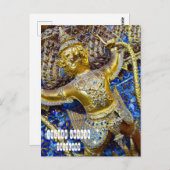 ゴールデンガルーダ ポストカード (正面/裏面)