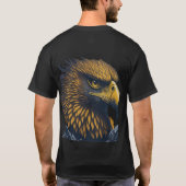 ゴールデンガーディアンイーグルTシャツ Tシャツ (裏面)