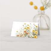 ゴールデンガーデンフラワーズテーブル座席表 プレイスカード (裏面)