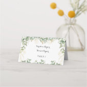 ゴールデンガーデン結婚：ルクセフローラ座席表 プレイスカード (正面)