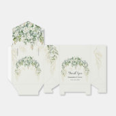 ゴールデンガーデン財宝:植物性結婚式の引き出物 フェイバーボックス (折り畳みなし)